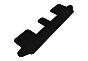 Volvo XC90 Floor Mat - 3rd Row - 3D MAXpider - Kagu - Black - `03-`14